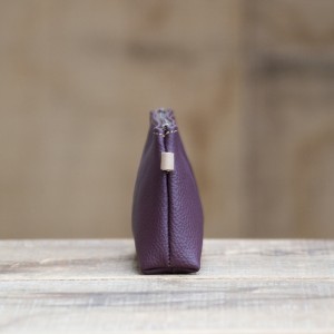 TROUSSE CUIR LIE DE VIN | L'écolière